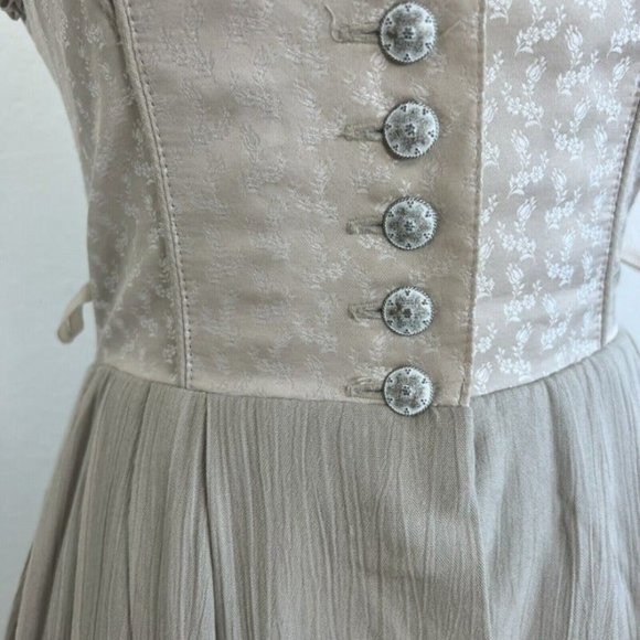 Lisas Landhouse Vintage Trachten Dirndl German Folk Maxi Dress size EU 34 (6) - Picture 8 of 12
